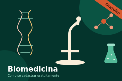 Biomedicina: Como Conseguir se Cadastrar Gratuitamente em um Curso de Biomedicina