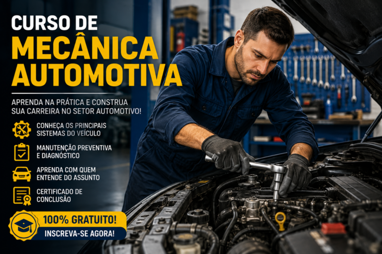 Curso de Mecânica Automotiva: O Que Você Vai Aprender e Como Iniciar na Profissão