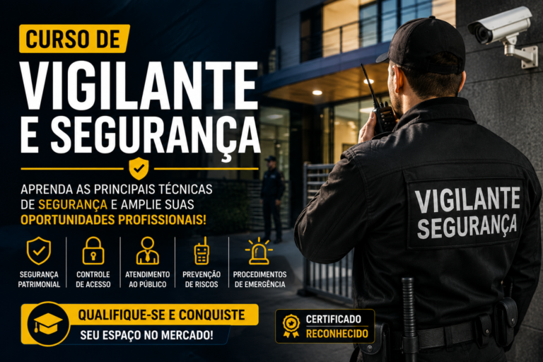 Curso de Vigilante e Segurança: Como Funciona, O Que Você Aprende e Quais São as Oportunidades